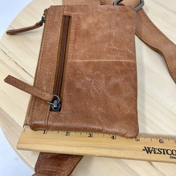 Spikes & Sparrow Leather Hip Bag Brandy Cognac - Picture 11 of 11